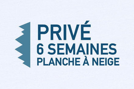 Privé planche - 6 semaines - (6-14 ans)