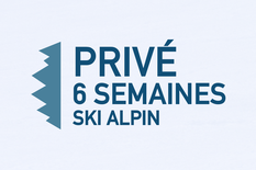 Privé ski - 6 semaines - (15 ans et +)