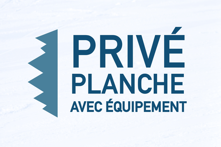 Cours privé planche + location (5 ans et +)