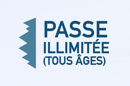 Abonnement de saison - Passe illimitée (tous âges)