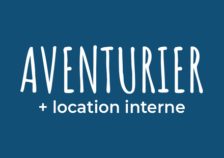 Aventurier (8-10 ans) + location interne